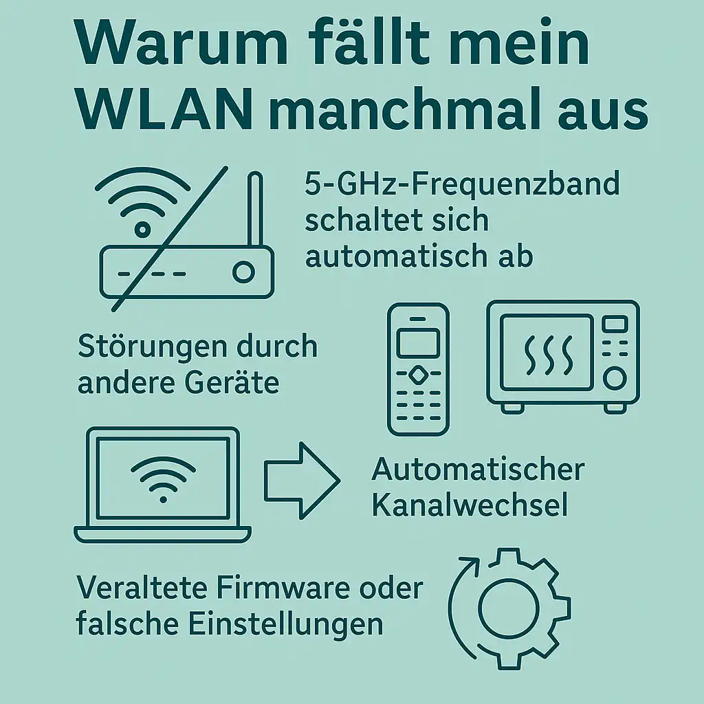 Warum bricht mein WLAN manchmal ab?